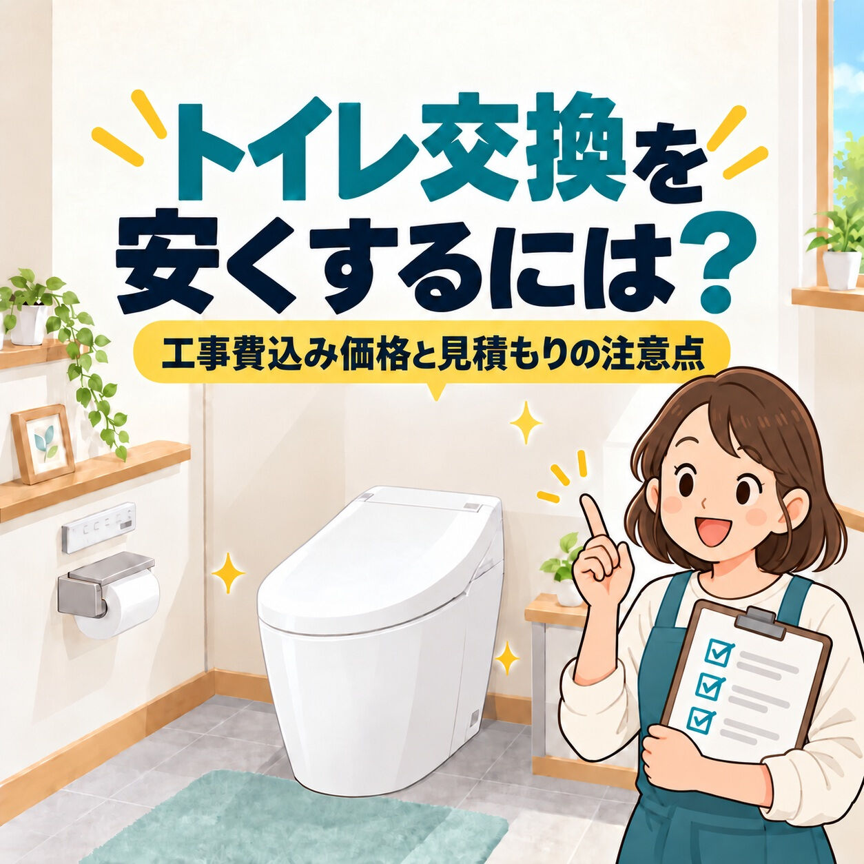 【トイレ交換、価格だけで決めていませんか？🚽】