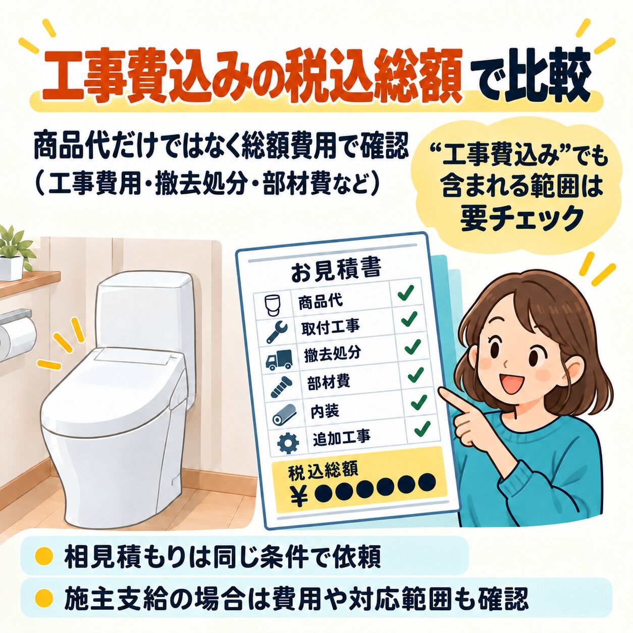 【トイレ交換、価格だけで決めていませんか？🚽】