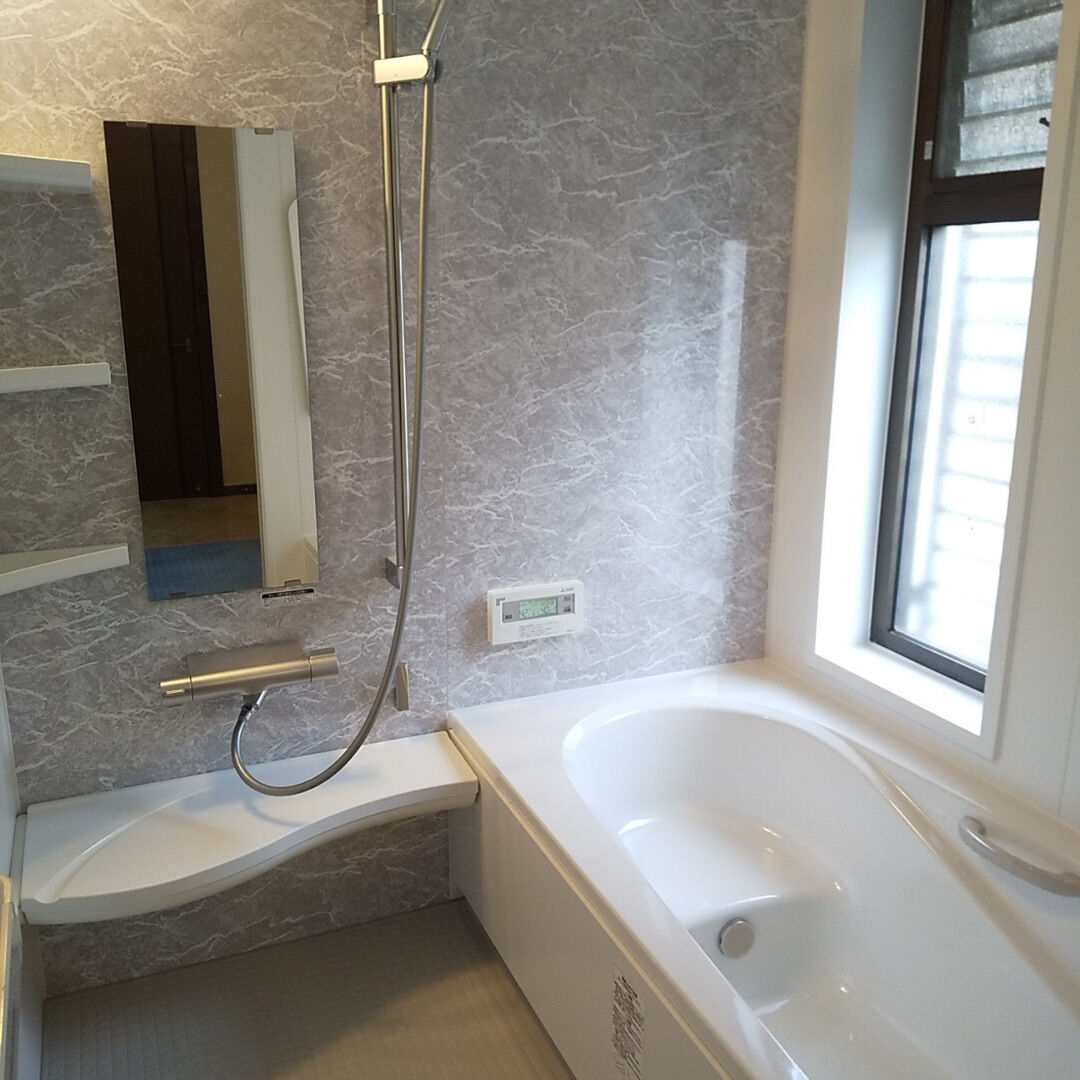 在来浴室から、 毎日入りたくなる快適なお風呂へ🛁