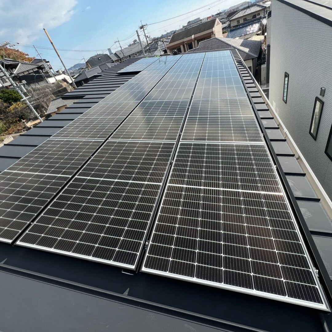 【太陽光パネル施工事例】